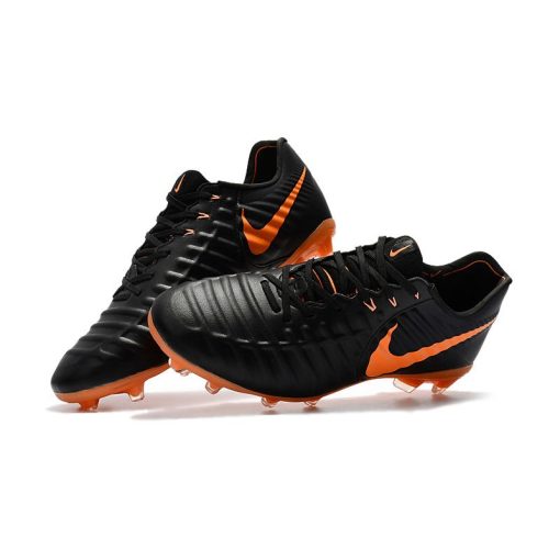 nike tiempo legend 7 black and orange